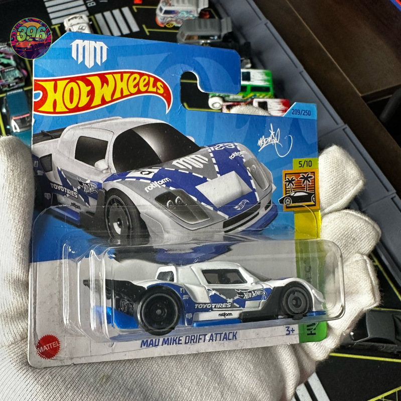 š„ Hot Wheels Mainline: Mad Mike Drift Attack - 1/64 Diecast Car
