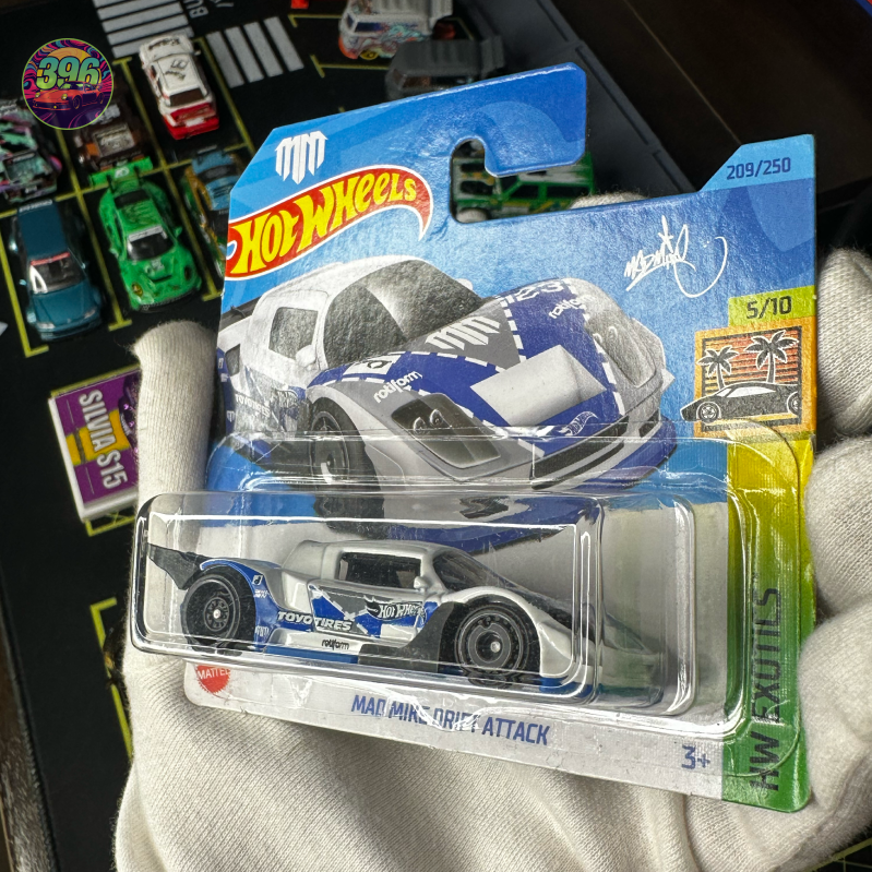 π₯ Hot Wheels Mainline: Mad Mike Drift Attack - 1/64 Diecast Car