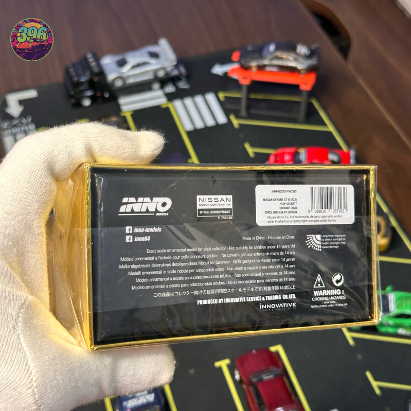 Inno64 Nissan Skyline GT-R R32 TOP SECRET TMCS 2025 1:64 Diecast - Event Exclusive