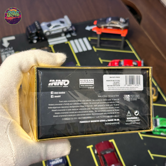 Inno64 Nissan Skyline GT-R R32 TOP SECRET TMCS 2025 1:64 Diecast - Event Exclusive