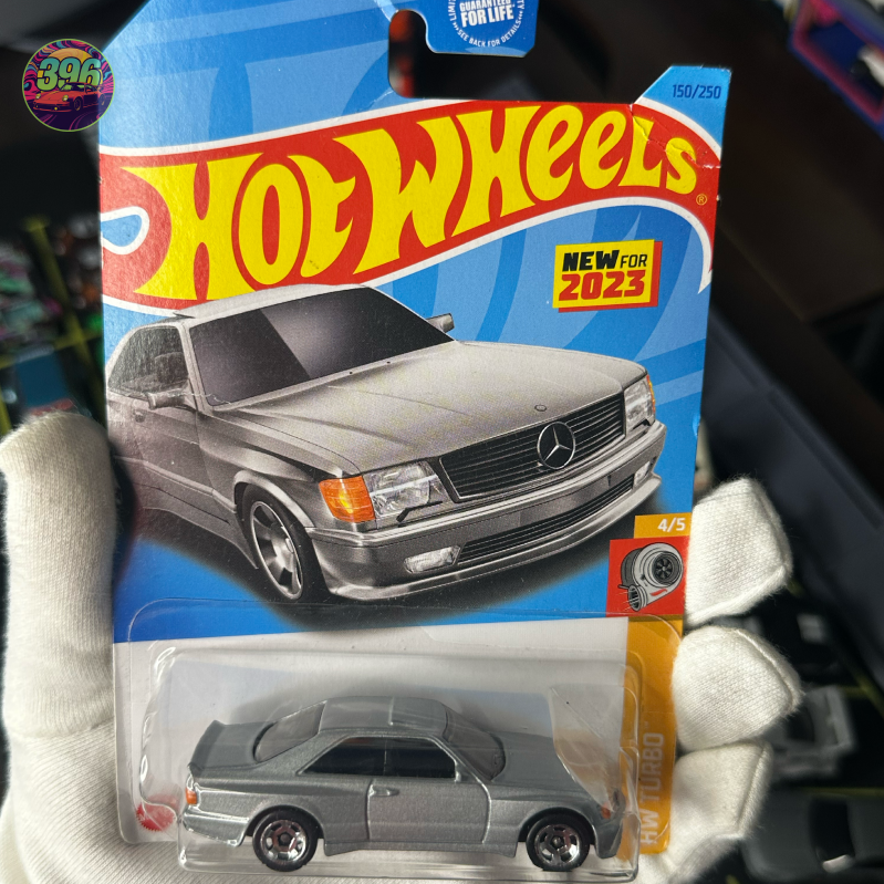 š„ Hot Wheels Mainline: Silver '89 Mercedes-Benz 560 SEC AMG - 1/64 Diecast Car (Copy)