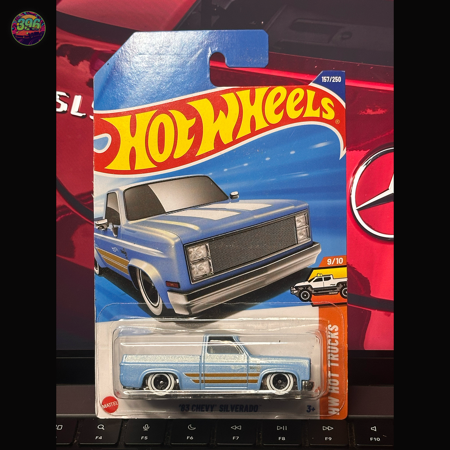 Hot Wheels '83 Chevy Silverado 1:64 Diecast - HW Hot Trucks Series