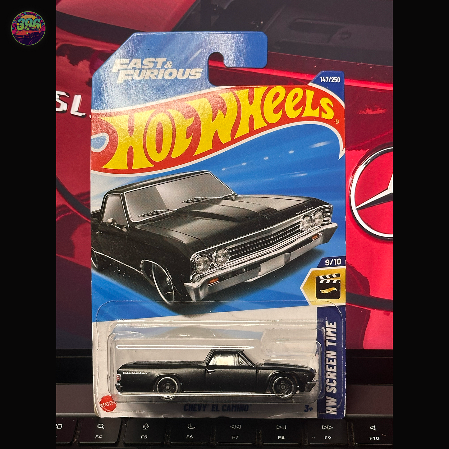 Hot Wheels Chevy El Camino 1:64 Diecast - Fast & Furious HW Screen Time