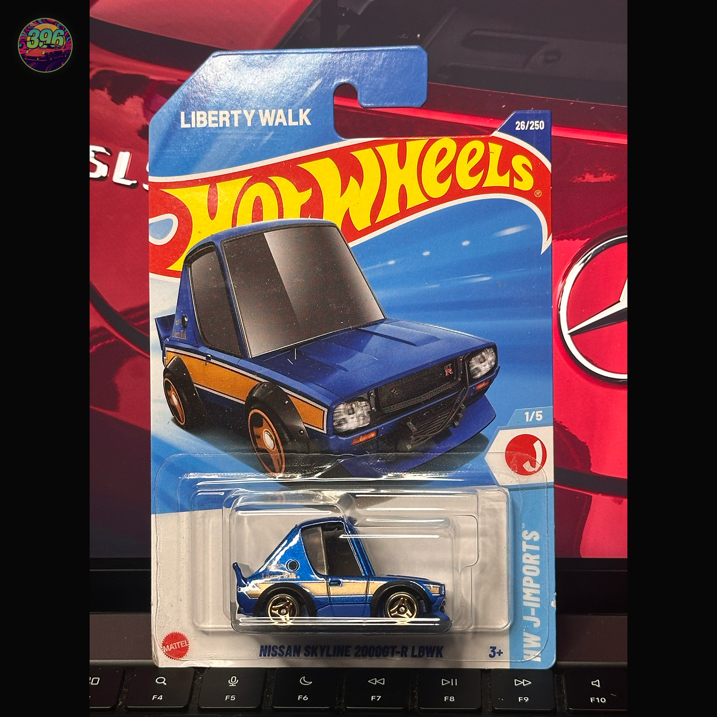 Hot Wheels Liberty Walk Nissan Skyline 2000GT-R LBWK 1:64 Diecast - HW J-Imports