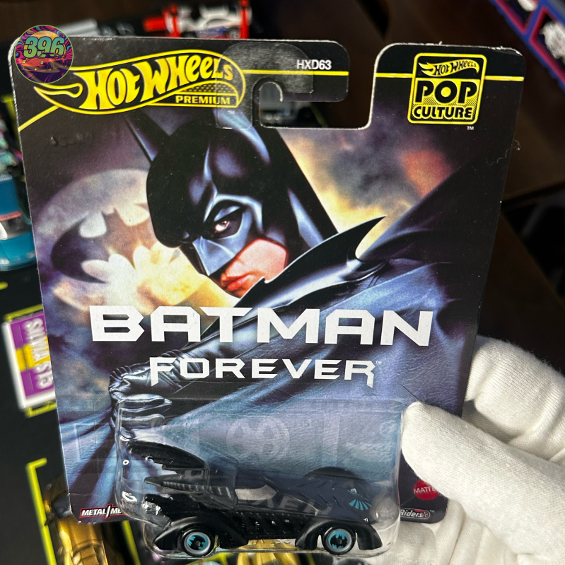 š„ Hot Wheels Premium Pop Culture: Batman Forever Batmobile (1995 Movie Edition)