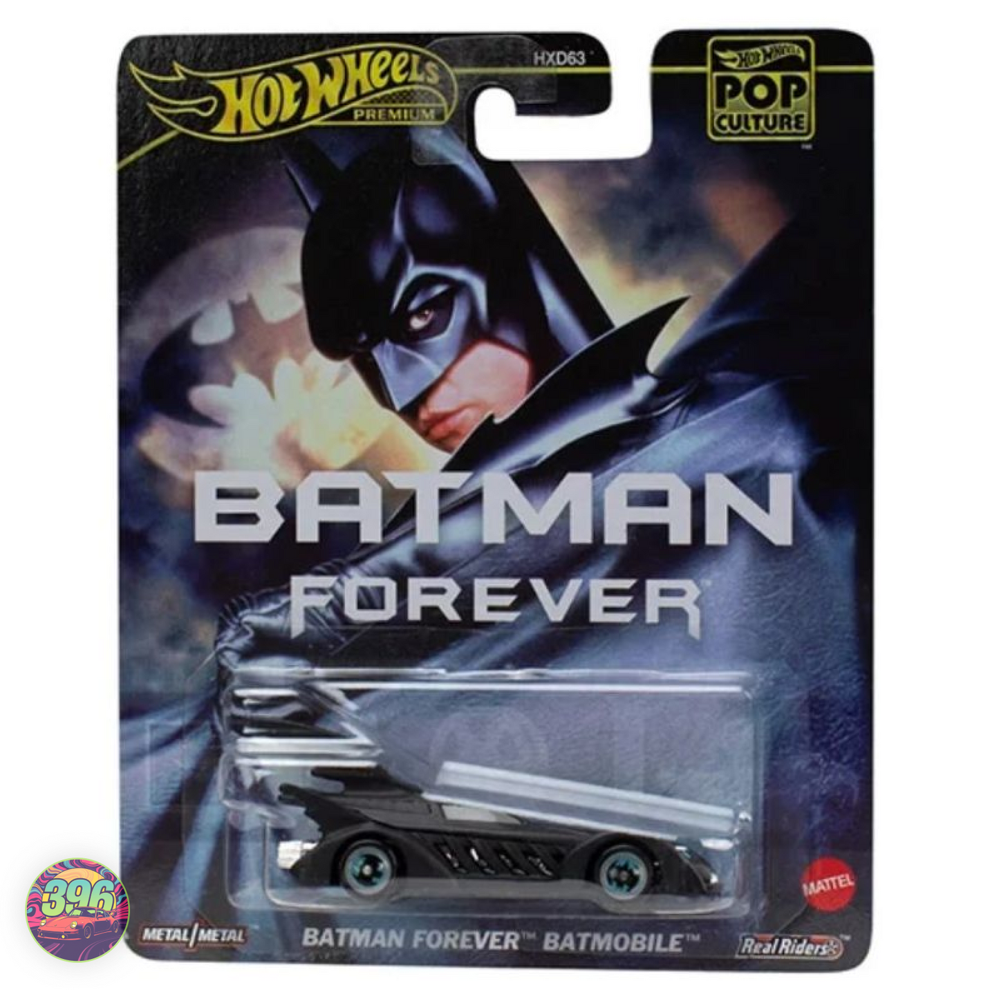 Batman Forever Batmobile DC β Hot Wheels Premium Pop Culture 1:64 Diecast