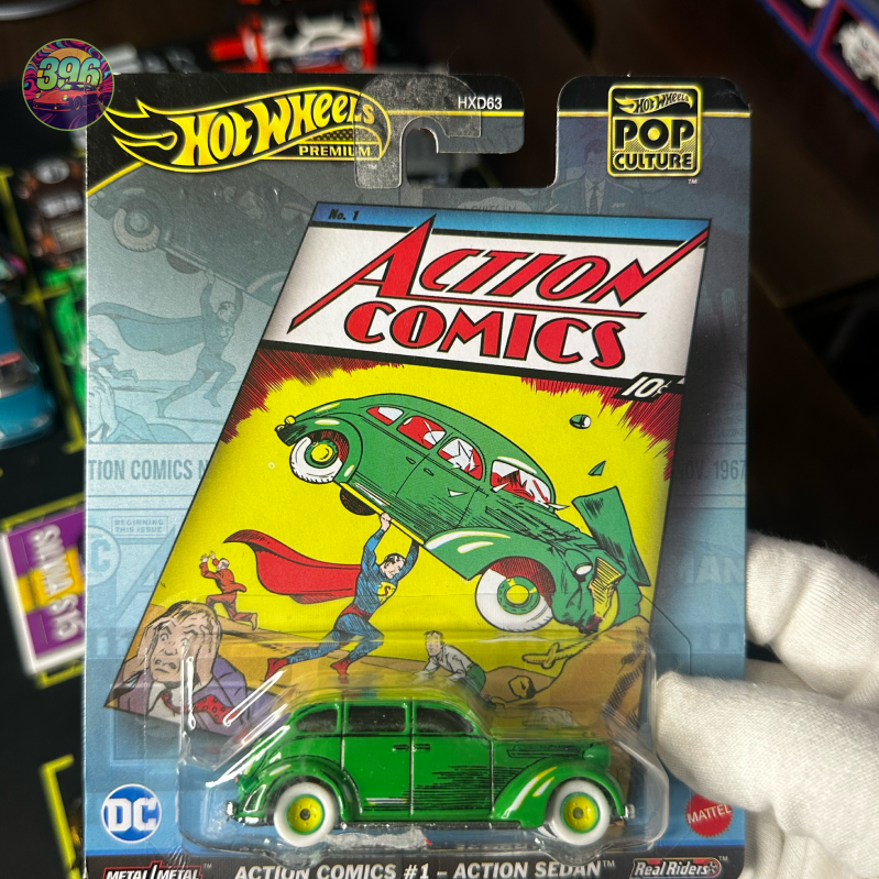 đ„ Hot Wheels Premium Pop Culture: Action Comics #1 Action Sedan
