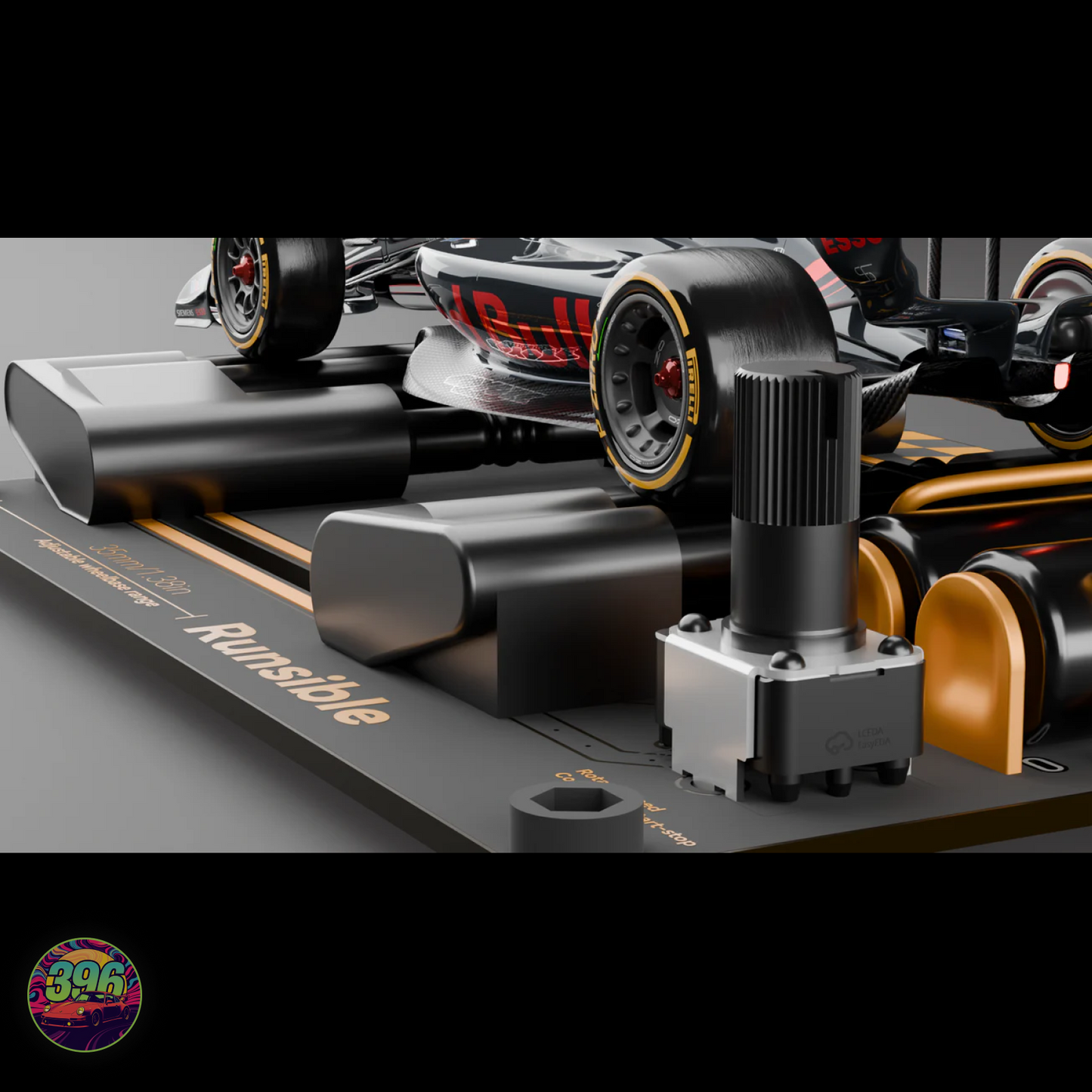 Fun-Tech-Lab Runsible 1:64 Diecast Wheel Tester & Axle Checker β Adjustable, Battery Powered