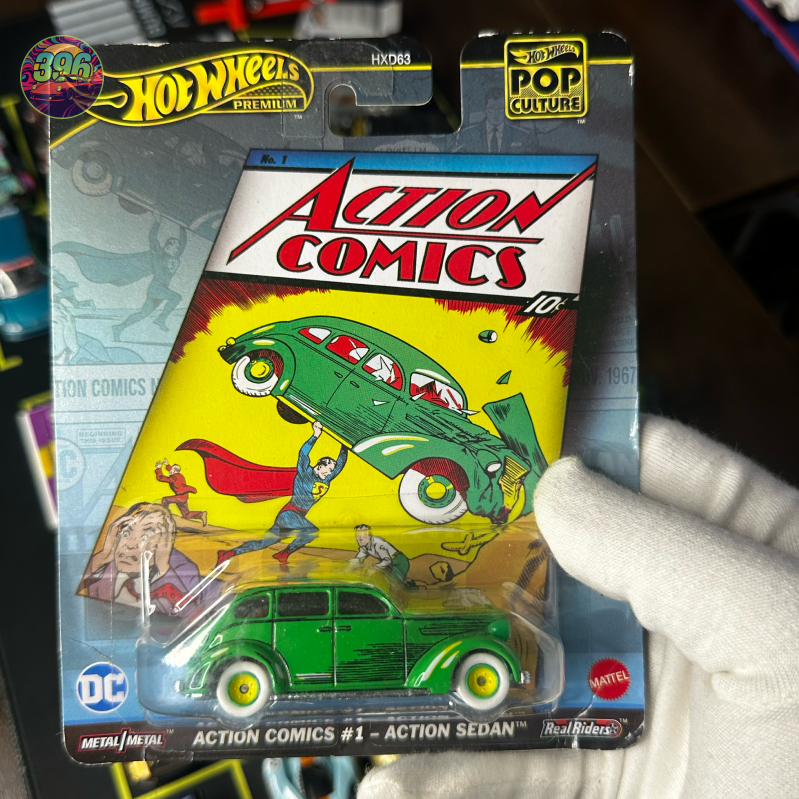 đ„ Hot Wheels Premium Pop Culture: Action Comics #1 Action Sedan