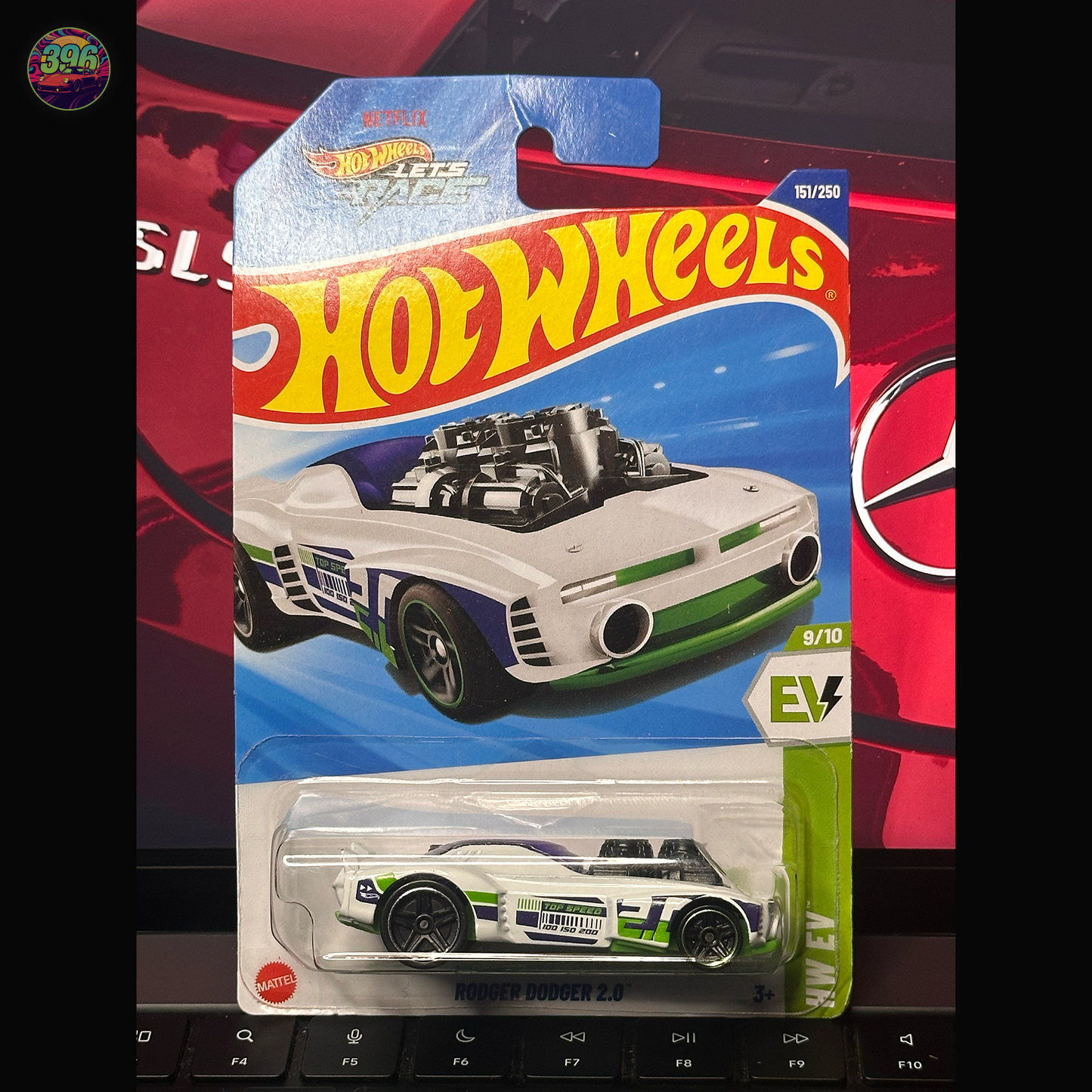 Hot Wheels Rodger Dodger 2.0 1:64 Diecast - HW EV Series