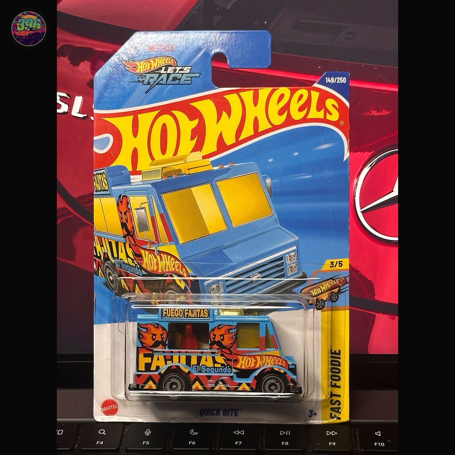 Hot Wheels Quick Bite Fuego Fajitas 1:64 Diecast - Fast Foodie Series