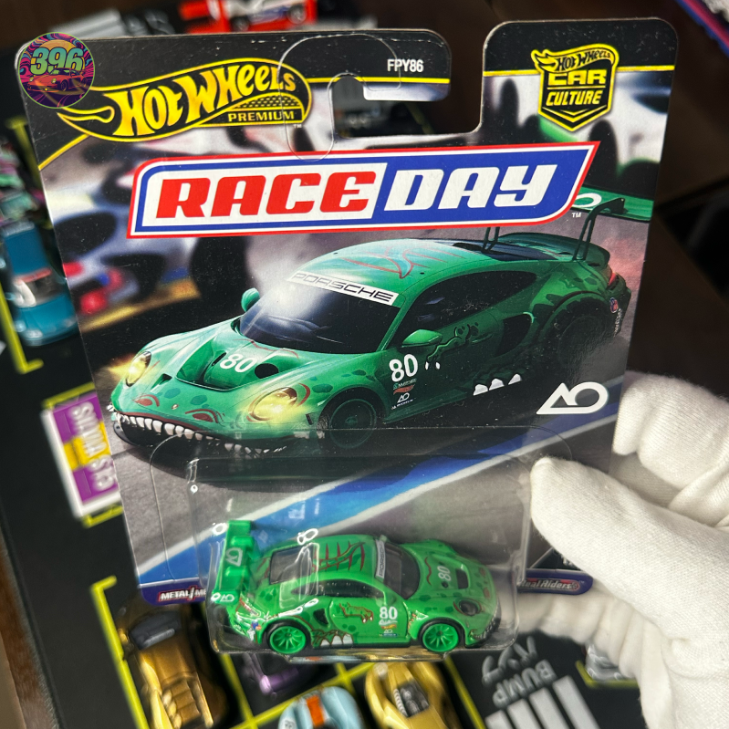 š„ Hot Wheels Premium: Rexy Porsche 911 GT3 R (992) - 1/64 Diecast Car