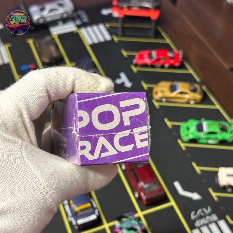 Pop Race Toyota GR Yaris EVA RT Test Type-01 Goodride 1:64 Diecast - Neon Genesis Evangelion Livery