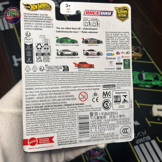 Hot Wheels Premium BMW 320 Group 5 1:64 Diecast - Car Culture Race Day