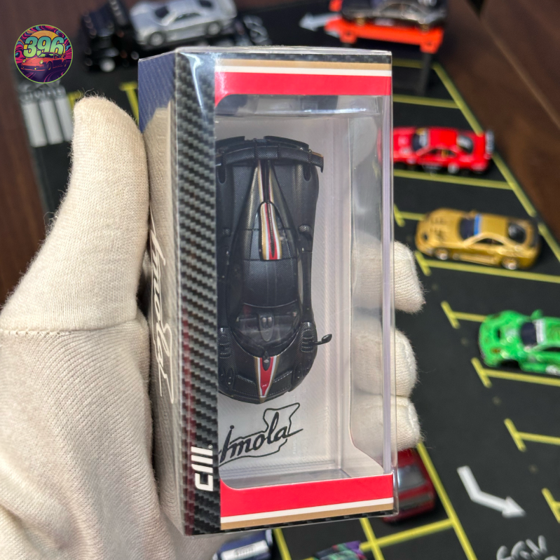 CM Model Pagani Imola 1:64 Diecast - Full Dry Carbon Fiber Finish - Hypercar Collectible