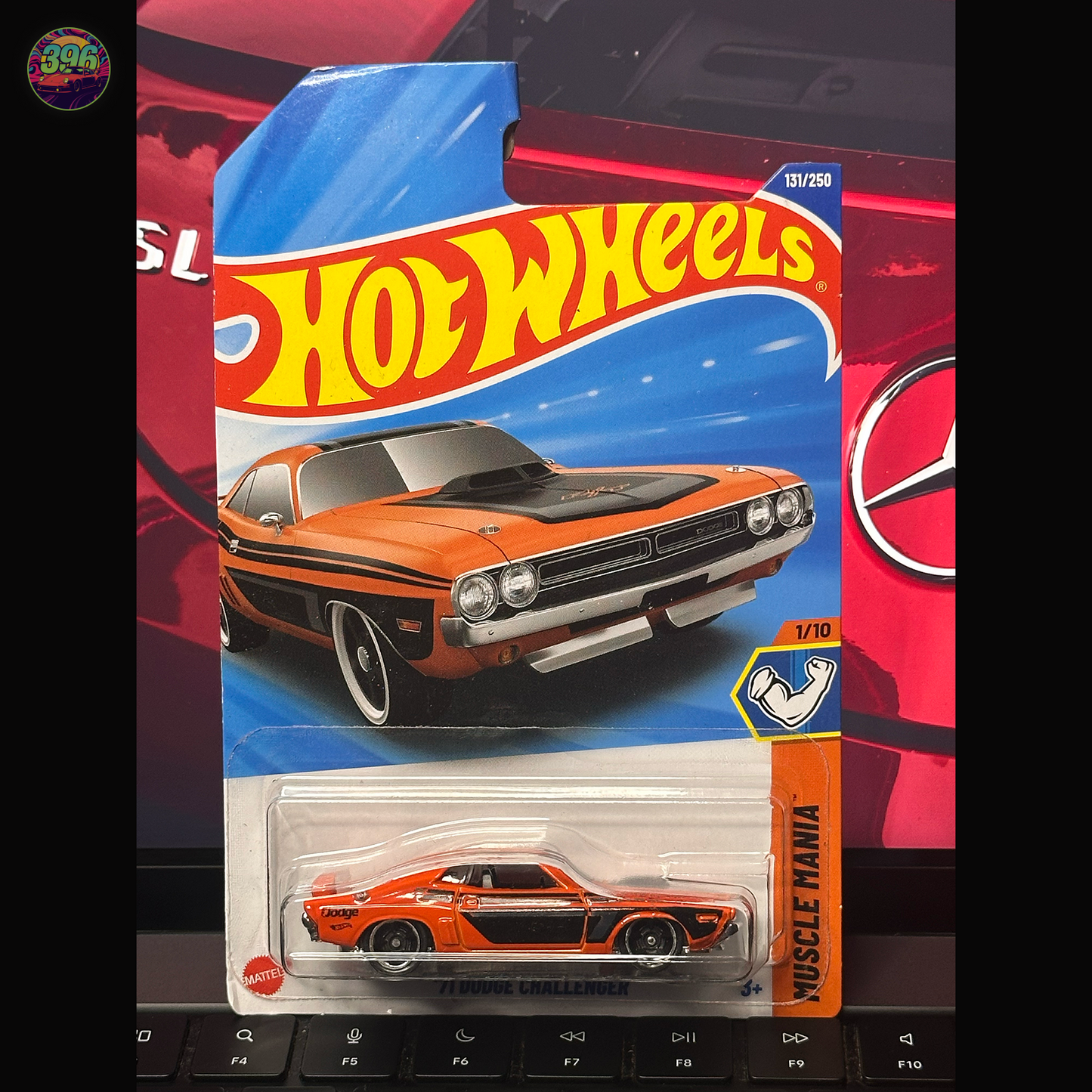 Hot Wheels ’71 Dodge Challenger 1:64 Diecast - 2023 Muscle Mania Series
