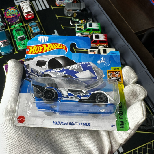 π₯ Hot Wheels Mainline: Mad Mike Drift Attack - 1/64 Diecast Car