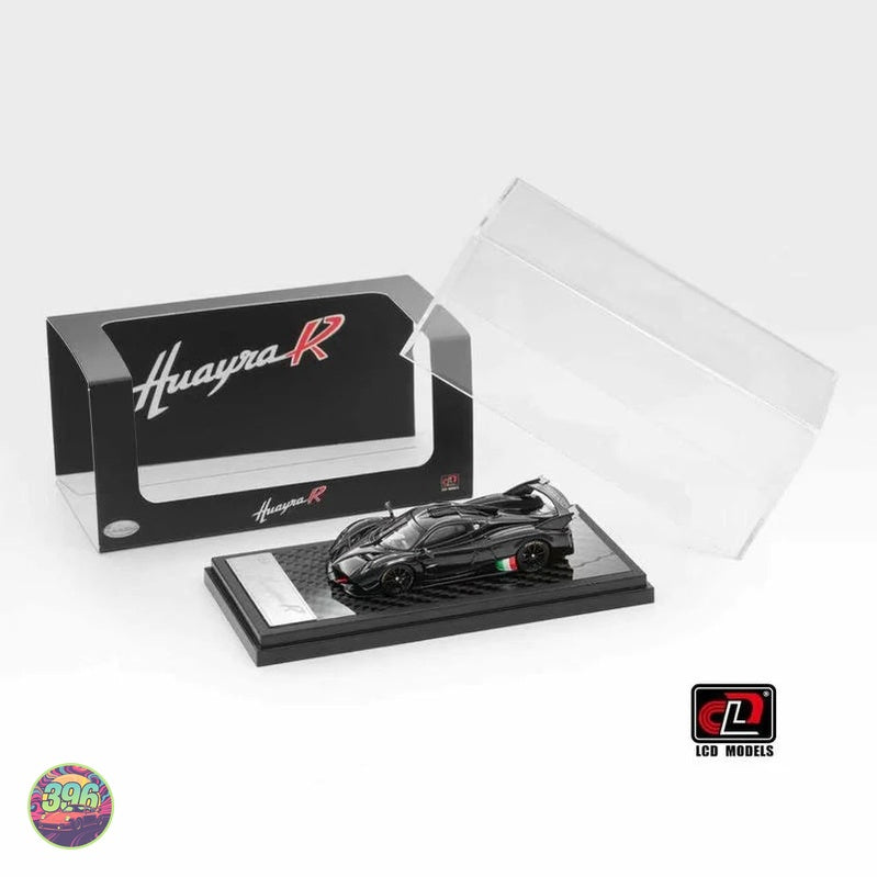 [PREORDER] LCD Models - Pagani Huayra Black Carbon – 1:64 LCD Models Diecast Model