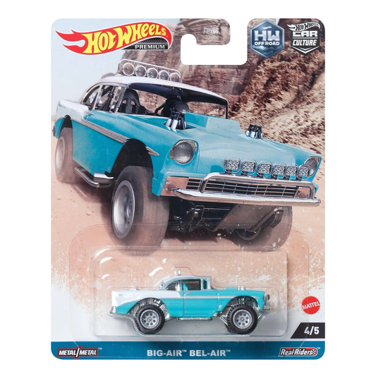Hot Wheels Car Culture Off-Road Big-Air Bel-Air 1:64 Diecast - '57 Chevy
