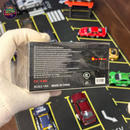 Street Warrior Porsche RWB 911 "Supreme" 1:64 Diecast Model - Iconic Streetwear Collaboration