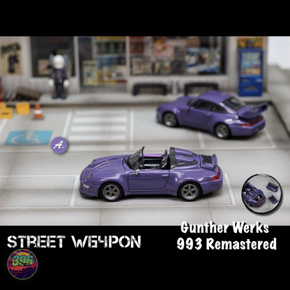 Street Warrior - Porsche 993 Gunther Werks  Remastered - 1:64 Diecast Model