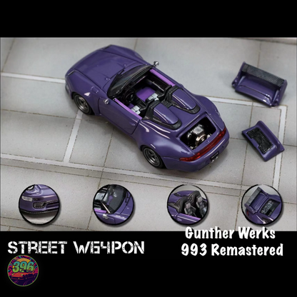Street Warrior - Porsche 993 Gunther Werks  Remastered - 1:64 Diecast Model