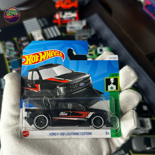 🔥 Hot Wheels Mainline: FORD F-150 LIGHTNING CUSTOM - 1/64 Diecast Car