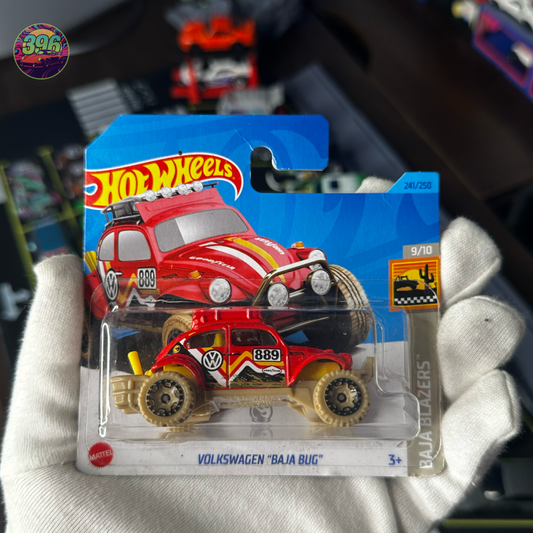 🔥 Hot Wheels Mainline:  [Treasure Hunt] Volkswagen Baja Bug - 1/64 Diecast Car