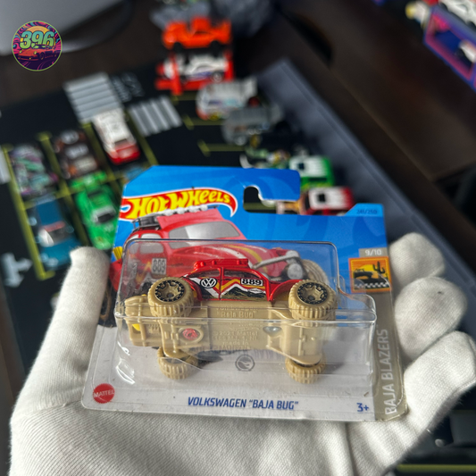🔥 Hot Wheels Mainline:  [Treasure Hunt] Volkswagen Baja Bug - 1/64 Diecast Car