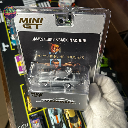 🏁 MiniGT James Bond Aston Martin DB5 - Goldfinger 1:64 Scale Diecast Model