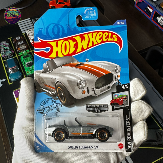🔥 Hot Wheels Mainline: [ZAMAC] Shelby Cobra 427 S/C - 1/64 Diecast Car