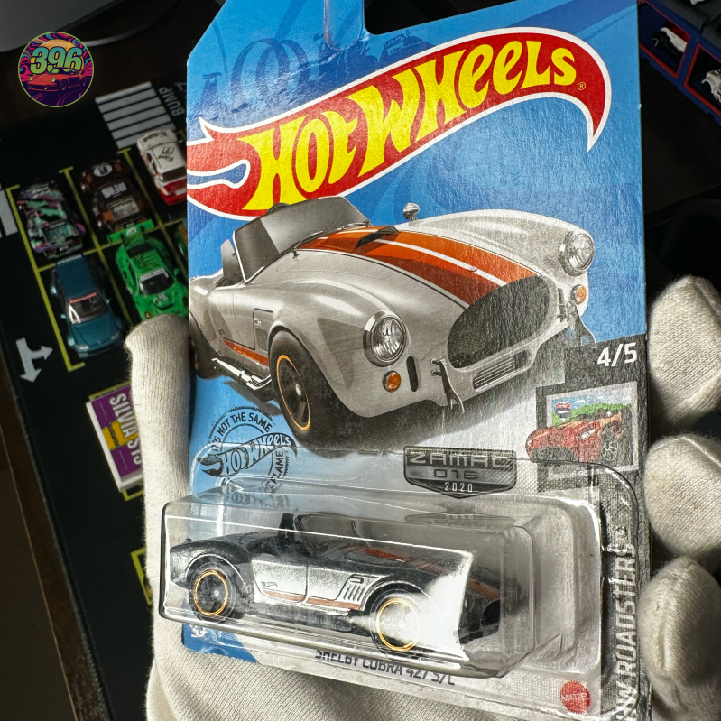 🔥 Hot Wheels Mainline: [ZAMAC] Shelby Cobra 427 S/C - 1/64 Diecast Car