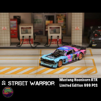 Street Warrior Mustang Hoonicorn RTR [Pink] 1:64 Diecast Model