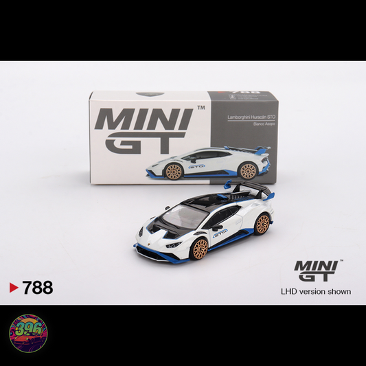 [BLISTER] Lamborghini Huracan STO in Bianco Asopo - 1:64 Diecast Model