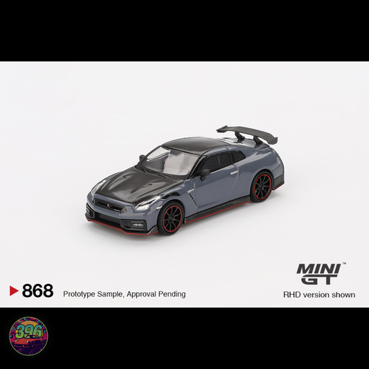 [BOX] Nissan GT-R Nismo R35 in Stealth Grey - 1:64 Diecast Model
