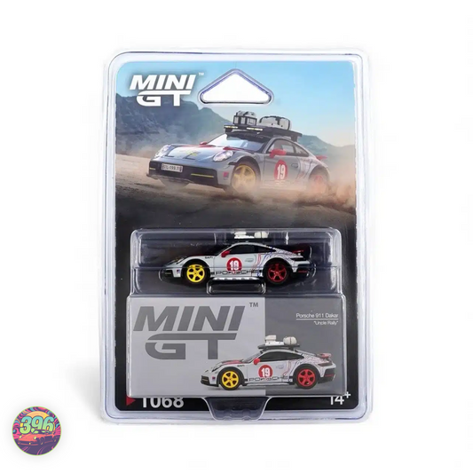 [BLISTER] Porsche 911 Dakar "Uncle Rally" #19 Rally Livery – 1:64 Mini GT Diecast Model #863