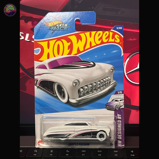 Hot Wheels Purple Passion 1:64 Diecast - HW Designed By Series Custom