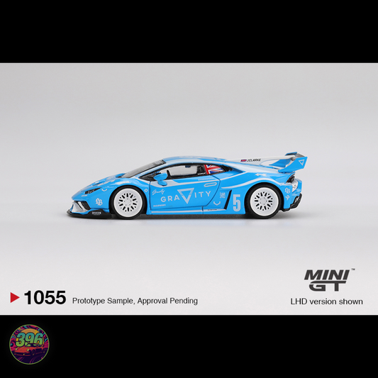 [BLISTER] LB★WORKS Lamborghini Huracán GT Gravity #5 – 1:64 Mini GT Diecast Model #1055