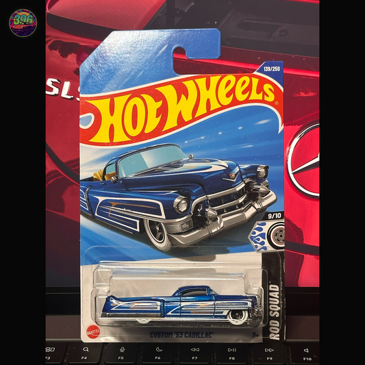 Hot Wheels Custom '53 Cadillac 1:64 Diecast - Rod Squad Series