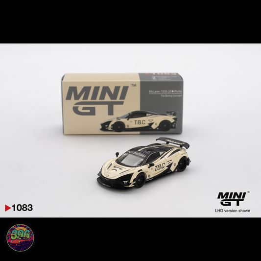 [BLISTER] McLaren 720s in TBC Livery – 1:64 Mini GT Diecast Model #1083