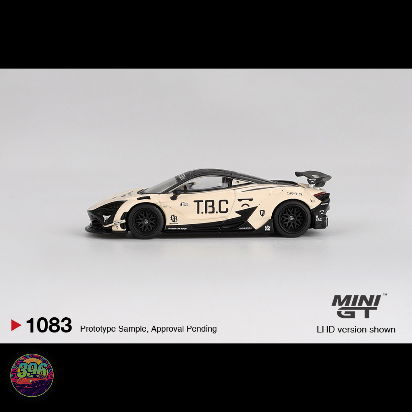 [BLISTER] McLaren 720s in TBC Livery – 1:64 Mini GT Diecast Model #1083