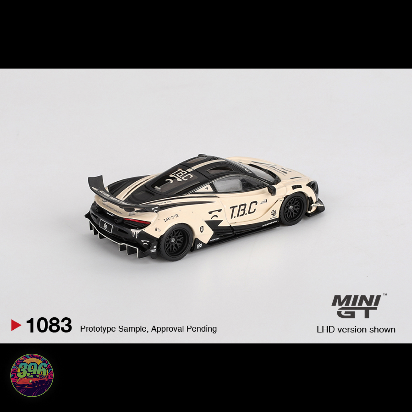[BLISTER] McLaren 720s in TBC Livery – 1:64 Mini GT Diecast Model #1083