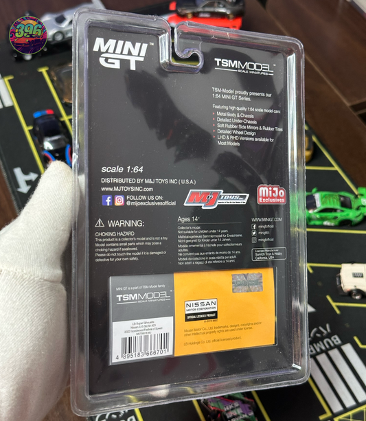 Mini GT Nissan S15 SILVIA LB-Super Silhouette #23 1:64 Diecast - 2022 Goodwood Festival of Speed Edition