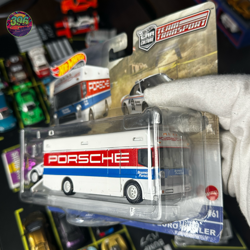 🏁 Hot Wheels Team Transport #61: 1986 Porsche 959 & Euro Hauler