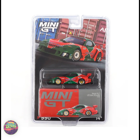 [BLISTER] Mazda RX-7 LB-Super Silhouette #55 787B Livery – 1:64 Mini GT Diecast Model #990