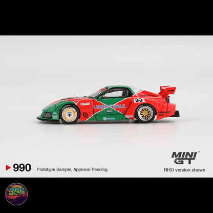 [BLISTER] Mazda RX-7 LB-Super Silhouette #55 787B Livery – 1:64 Mini GT Diecast Model #990
