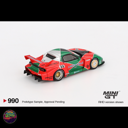 [BLISTER] Mazda RX-7 LB-Super Silhouette #55 787B Livery – 1:64 Mini GT Diecast Model #990
