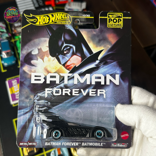 🔥 Hot Wheels Premium Pop Culture: Batman Forever Batmobile (1995 Movie Edition)