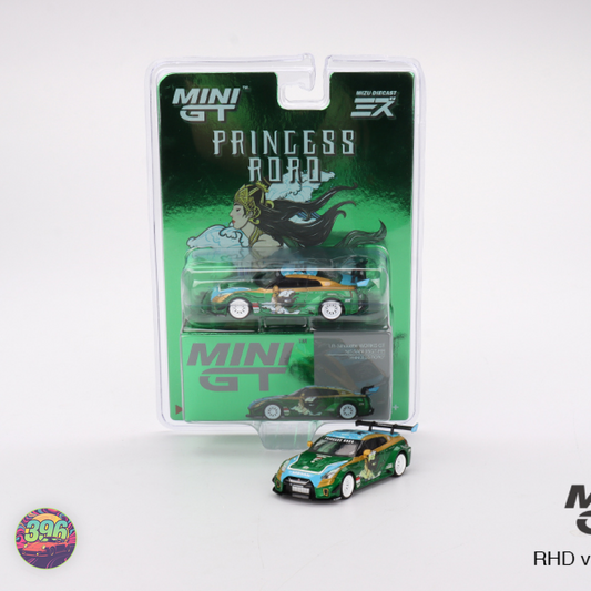 [BLISTER] LB-Silhouette WORKS GT Nissan GT-R R35 Princess RoRo – 1:64 Mini GT Mizu Diecast Exclusive