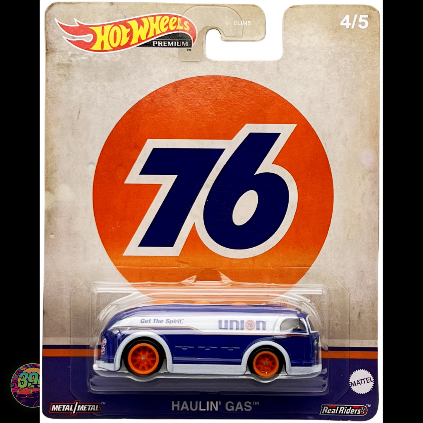 Haulin' Gas Union 76 Tanker Truck – Hot Wheels Premium Car Culture 1:64 Diecast (4/5)